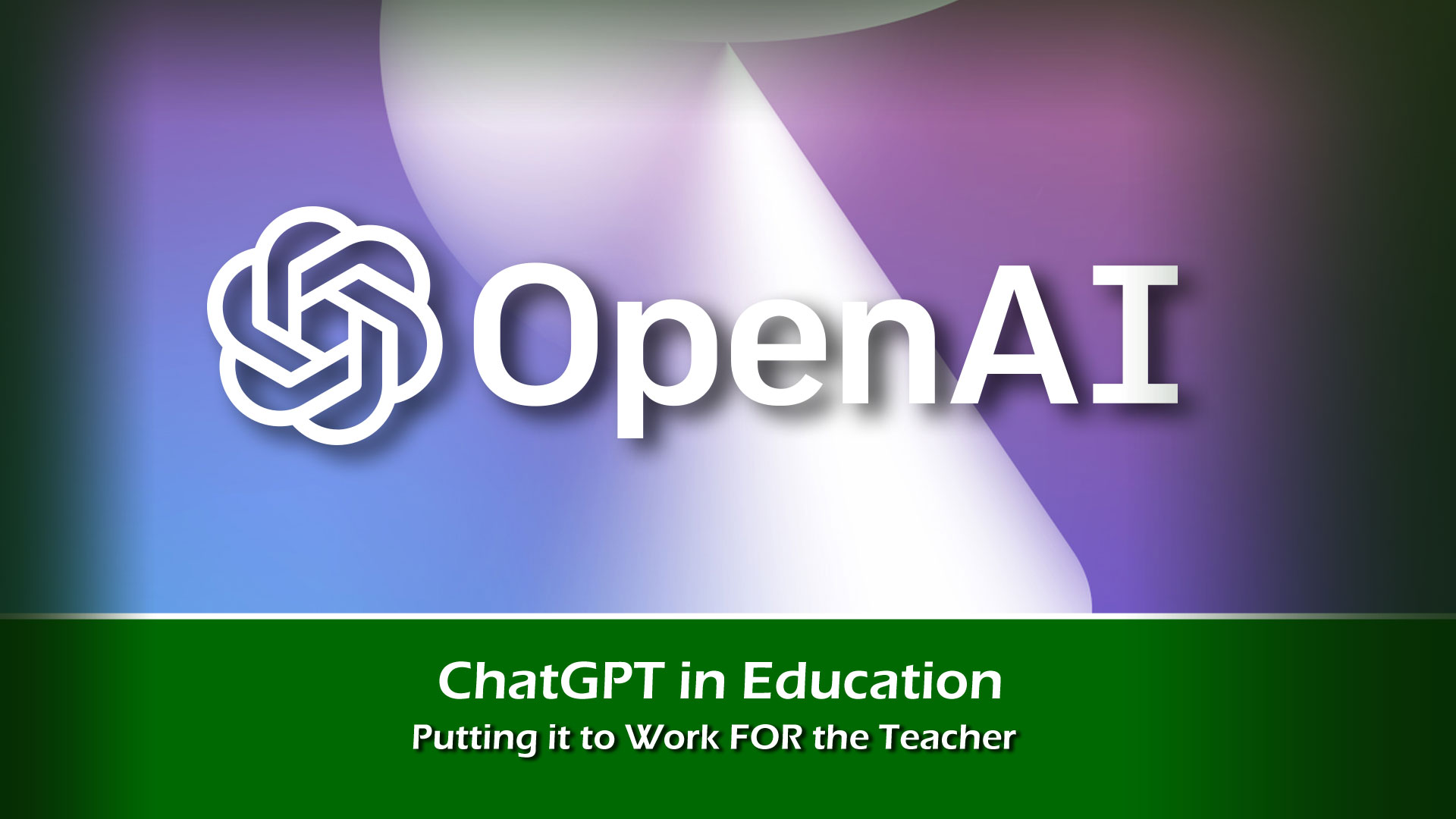 ChatGPT in Education - Beginning the journey