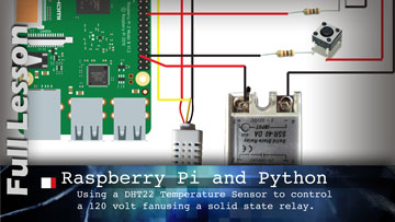 Raspberry Pi with Temperature and Moisture Sensor